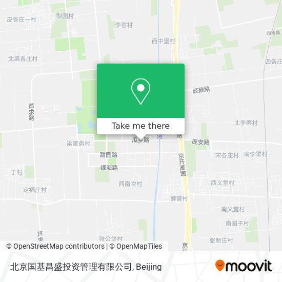 北京国基昌盛投资管理有限公司 map