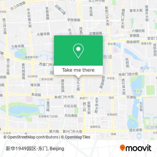 新华1949园区-东门 map