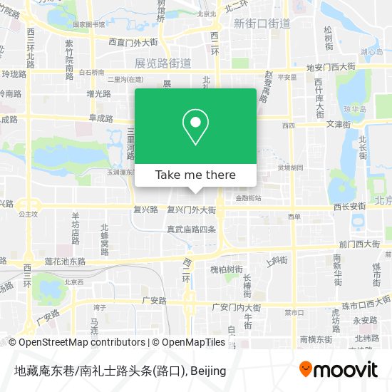 地藏庵东巷/南礼士路头条(路口) map