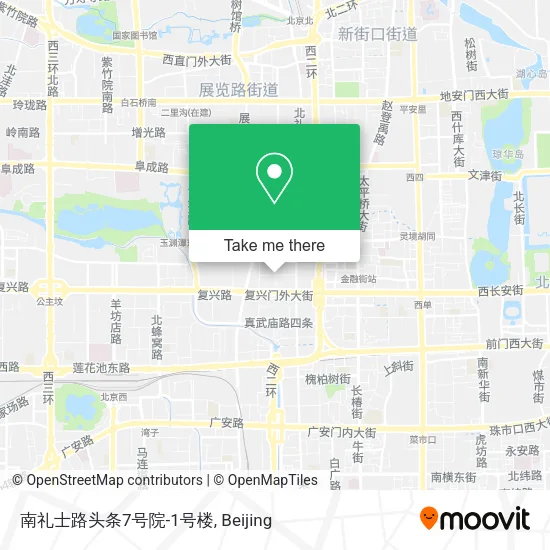 南礼士路头条7号院-1号楼 map