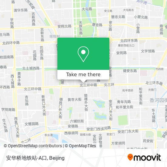 安华桥地铁站-A口 map