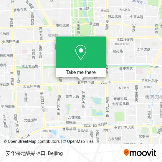 安华桥地铁站-A口 map