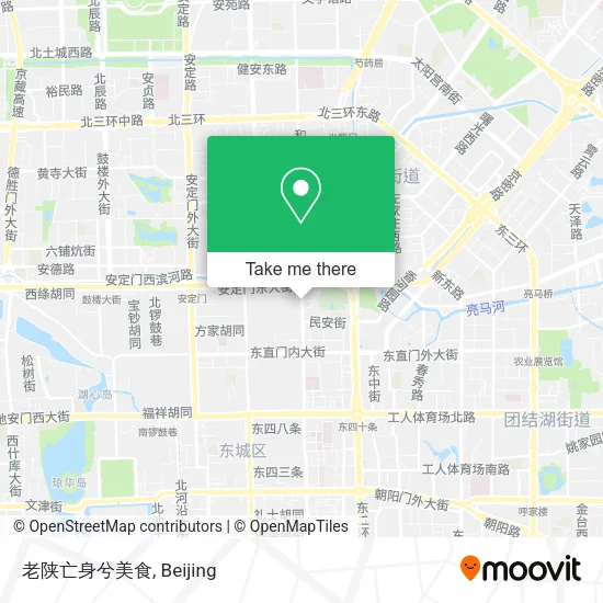 老陕亡身兮美食 map