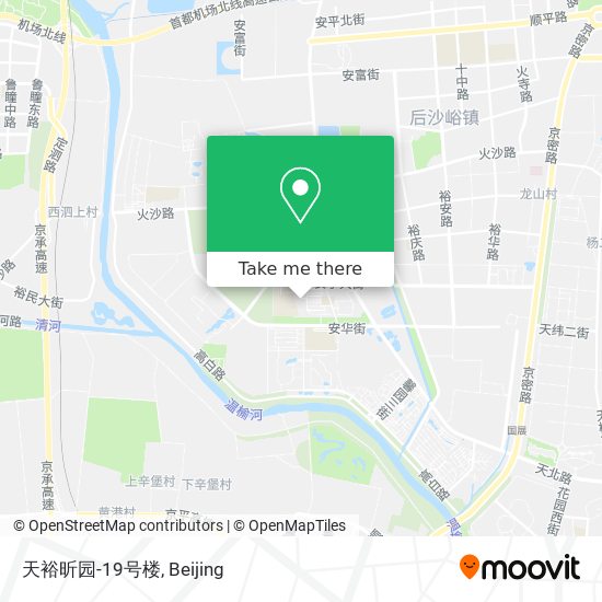 天裕昕园-19号楼 map