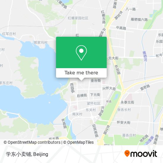 学东小卖铺 map