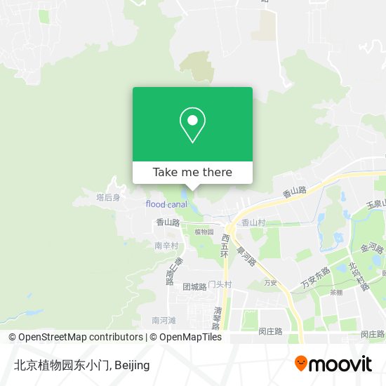 北京植物园东小门 map