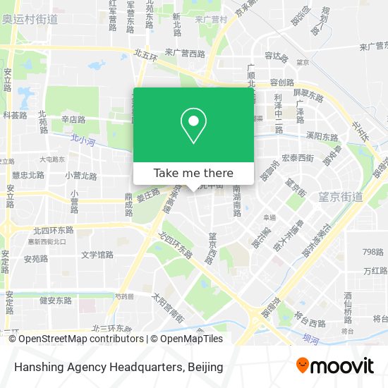 Hanshing Agency Headquarters map