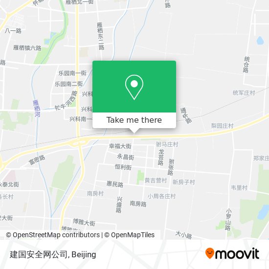建国安全网公司 map