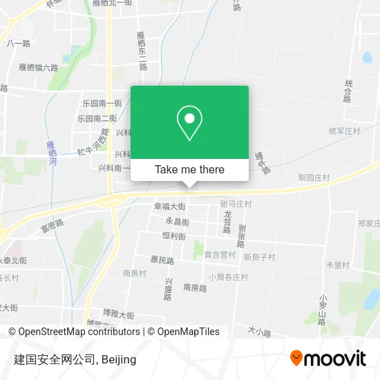 建国安全网公司 map