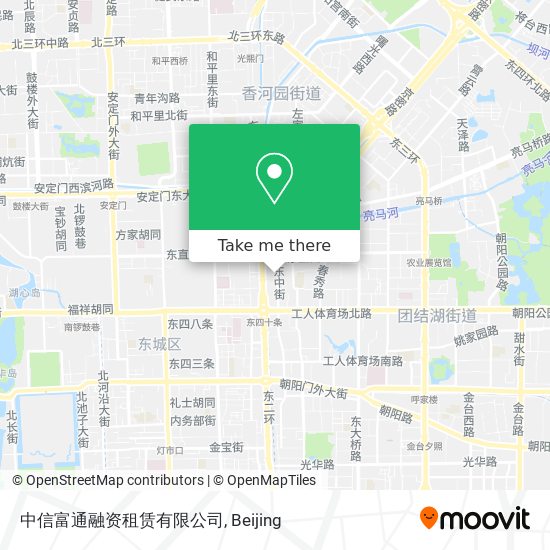 中信富通融资租赁有限公司 map