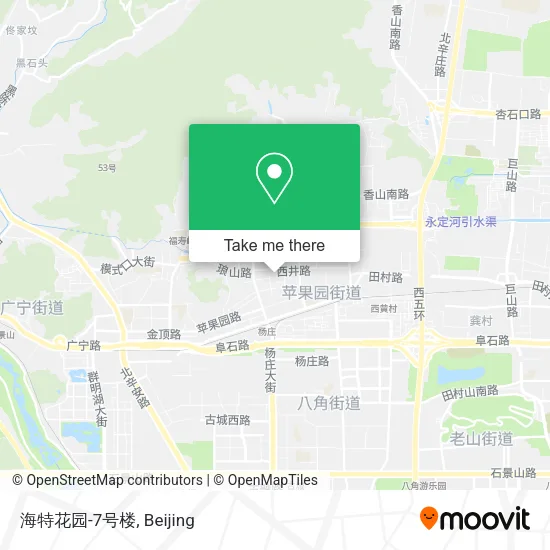 海特花园-7号楼 map