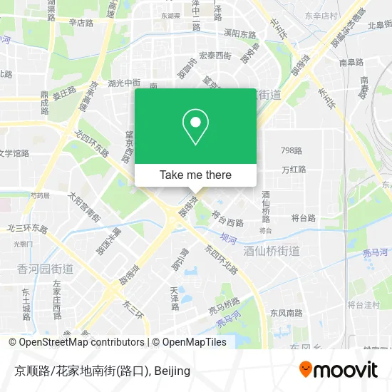 京顺路/花家地南街(路口) map