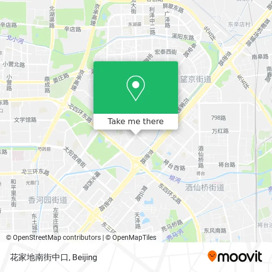 花家地南街中口 map