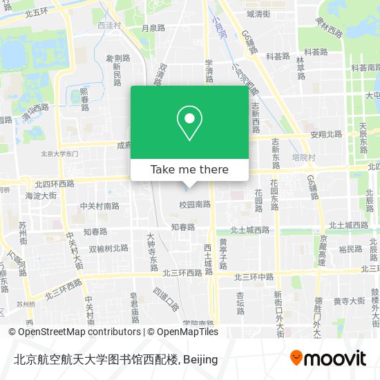 北京航空航天大学图书馆西配楼 map