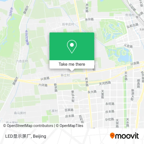 LED显示屏厂 map