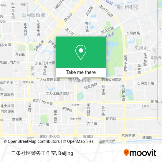 一二条社区警务工作室 map