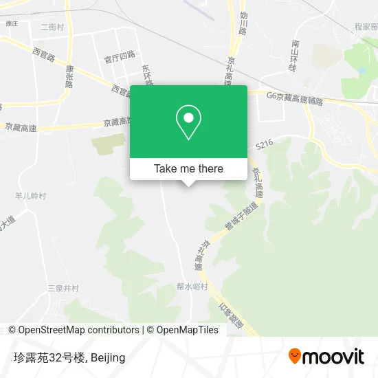 珍露苑32号楼 map