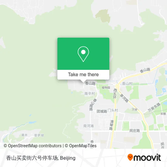 香山买卖街六号停车场 map