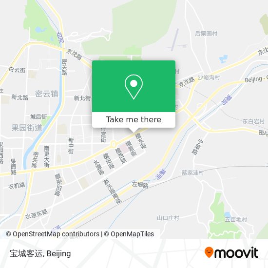 宝城客运 map