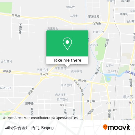 华民铁合金厂-西门 map