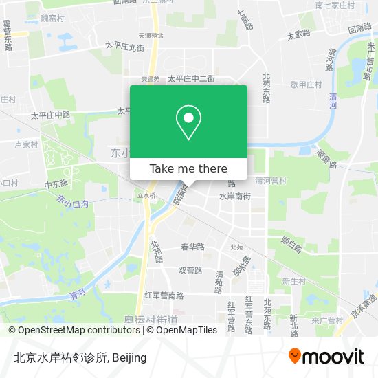北京水岸祐邻诊所 map