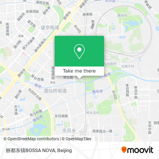 丽都东镇BOSSA NOVA map