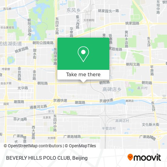 BEVERLY HILLS POLO CLUB map
