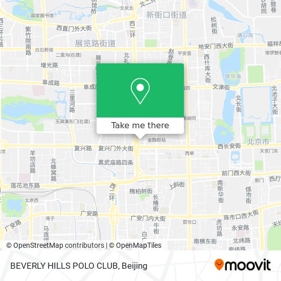 BEVERLY HILLS POLO CLUB map