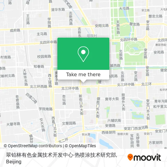 翠铂林有色金属技术开发中心-热喷涂技术研究部 map