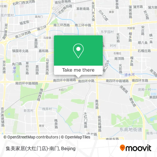集美家居(大红门店)-南门 map