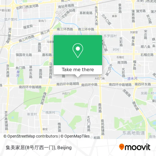 集美家居(8号厅西一门) map