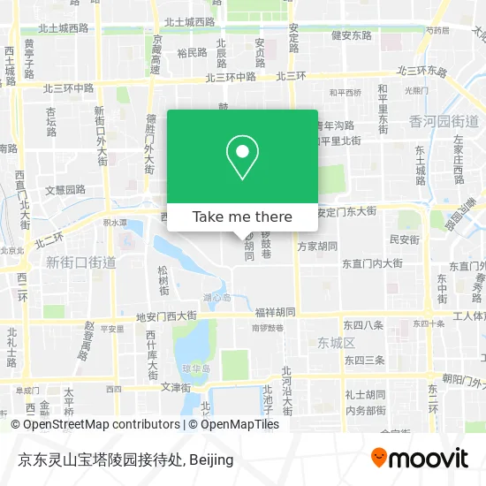 京东灵山宝塔陵园接待处 map