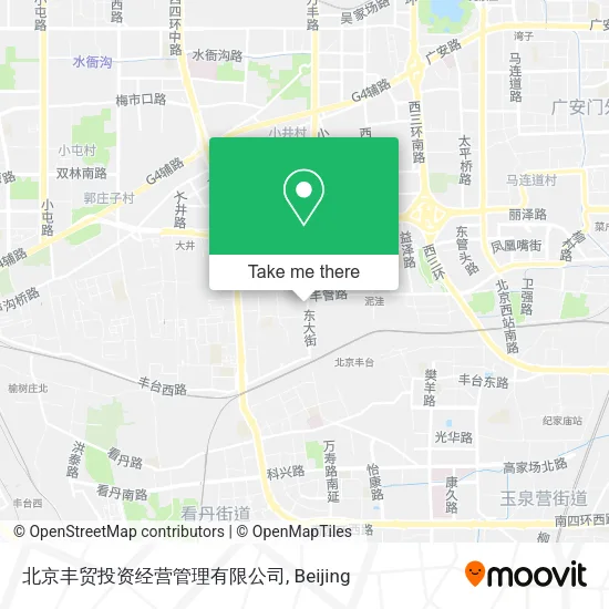 北京丰贸投资经营管理有限公司 map