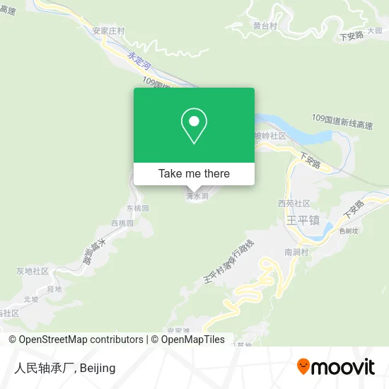 人民轴承厂 map