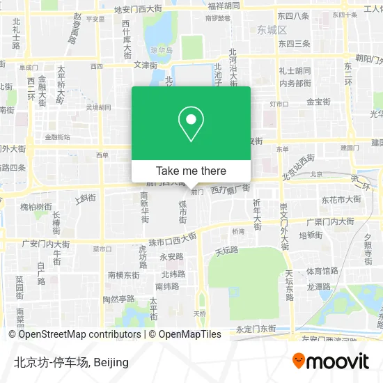 北京坊-停车场 map