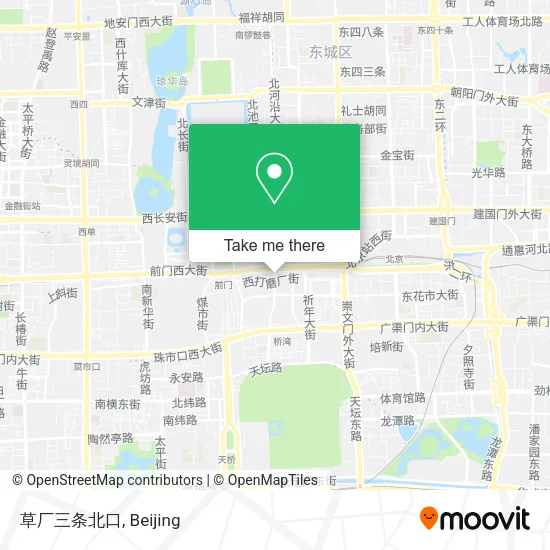 草厂三条北口 map