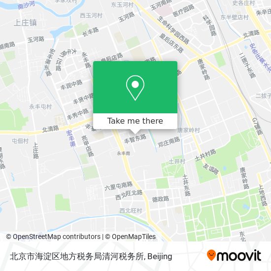 北京市海淀区地方税务局清河税务所 map