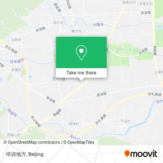 培训地方 map