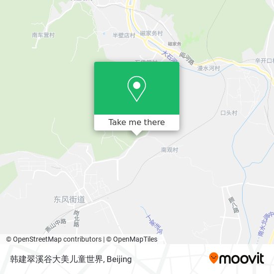 韩建翠溪谷大美儿童世界 map