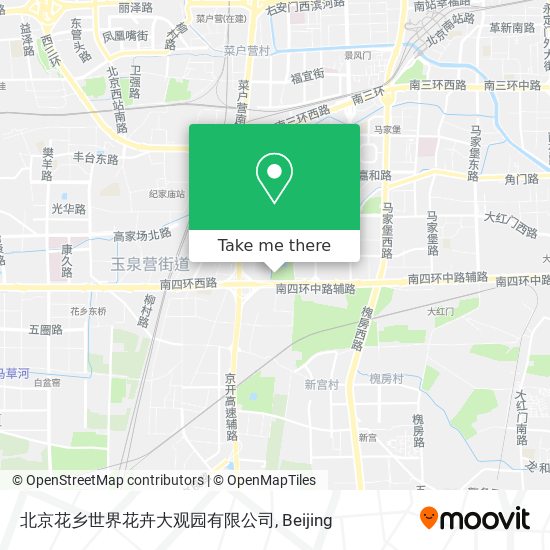 北京花乡世界花卉大观园有限公司 map