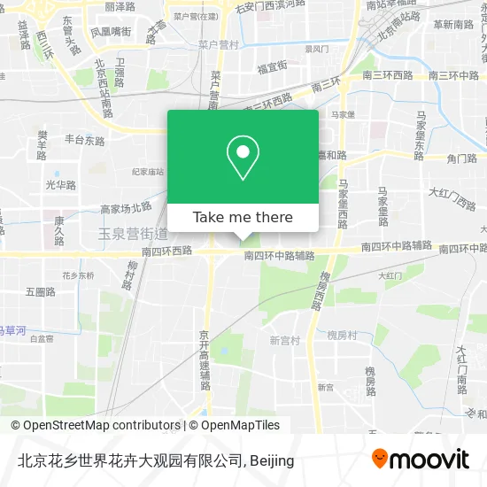北京花乡世界花卉大观园有限公司 map