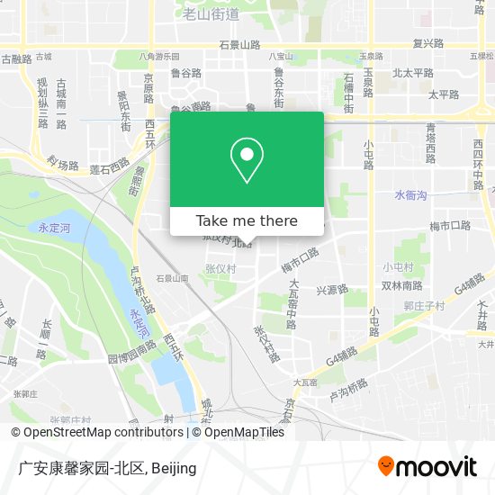 广安康馨家园-北区 map