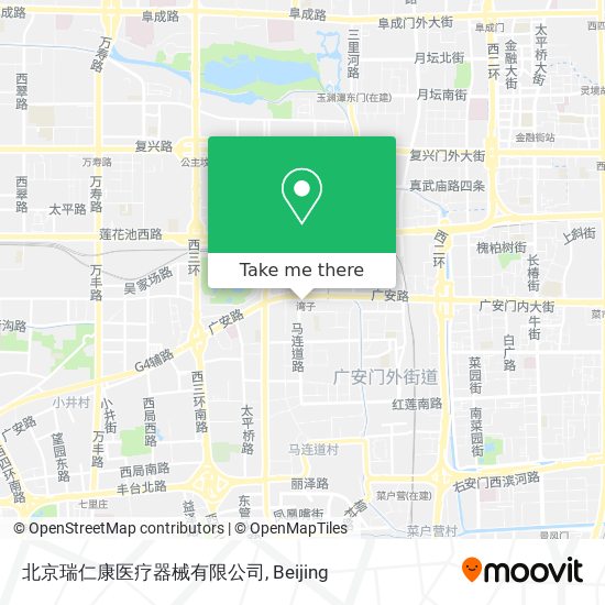 北京瑞仁康医疗器械有限公司 map