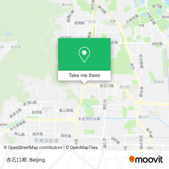 杏石口桥 map
