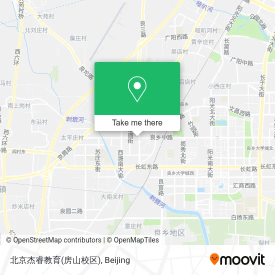 北京杰睿教育(房山校区) map