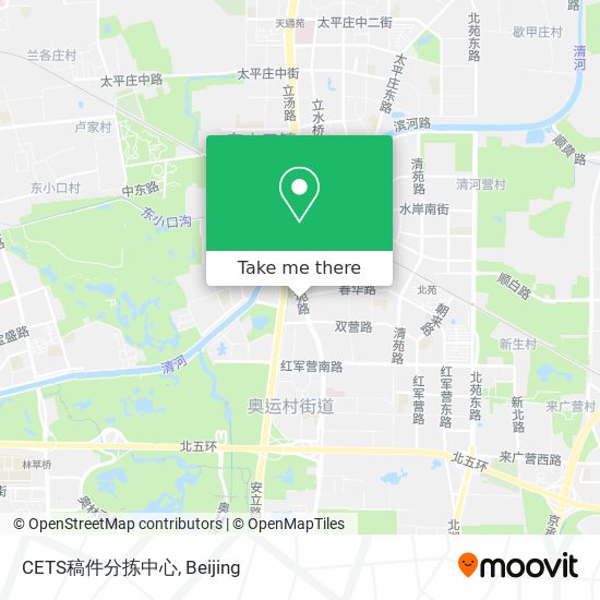 CETS稿件分拣中心 map