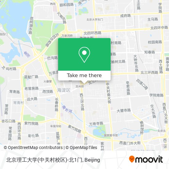 北京理工大学(中关村校区)-北1门 map