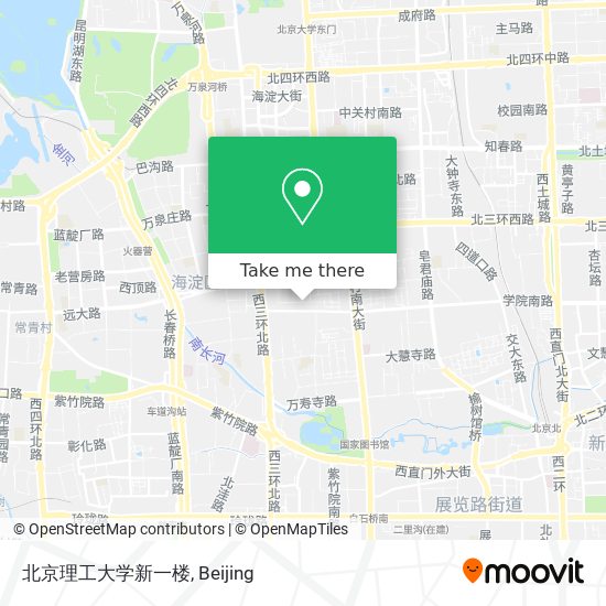 北京理工大学新一楼 map