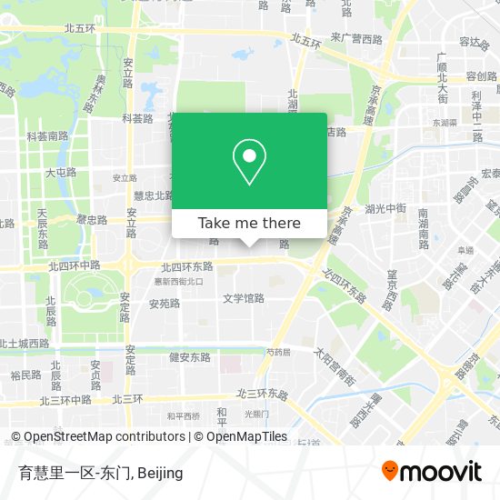 育慧里一区-东门 map
