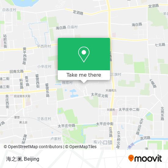 海之澜 map